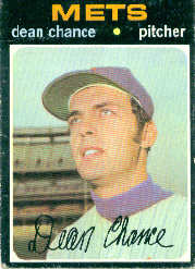 1971 Topps Baseball Cards      036      Dean Chance